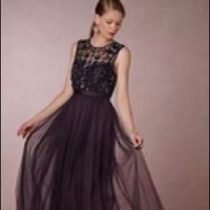 Beautiful beaded detail bodice, tulle, fully lined, adjustable slip straps.